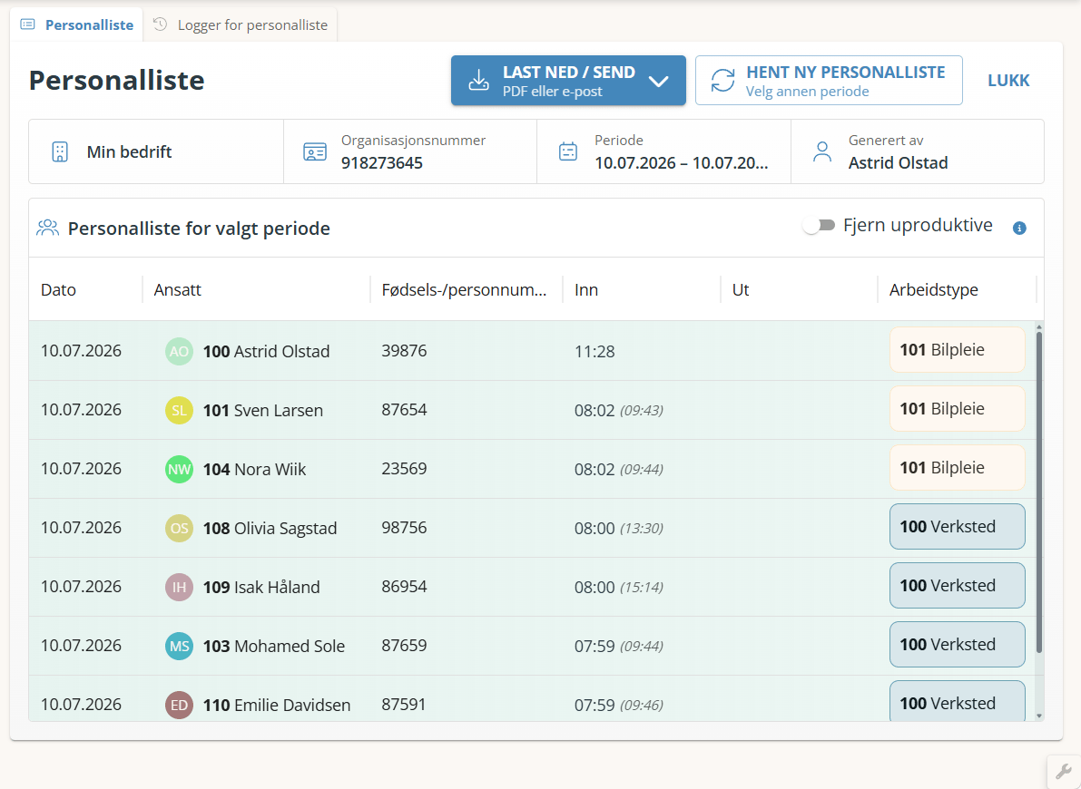 personalliste webp
